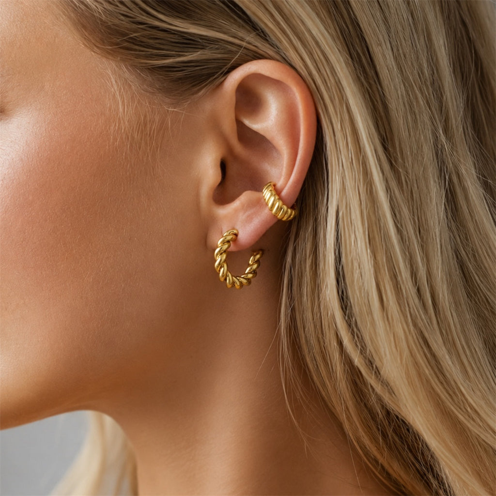 Twirl Luxe 18K vergoldet