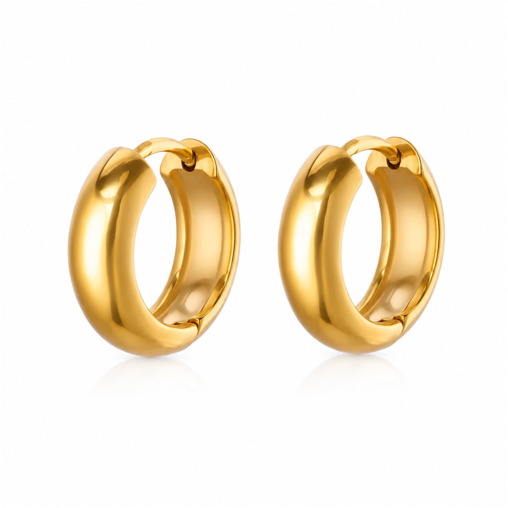 Golden Ohrringe 18K vergoldet
