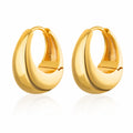 Sienna Hoops 18K vergoldet