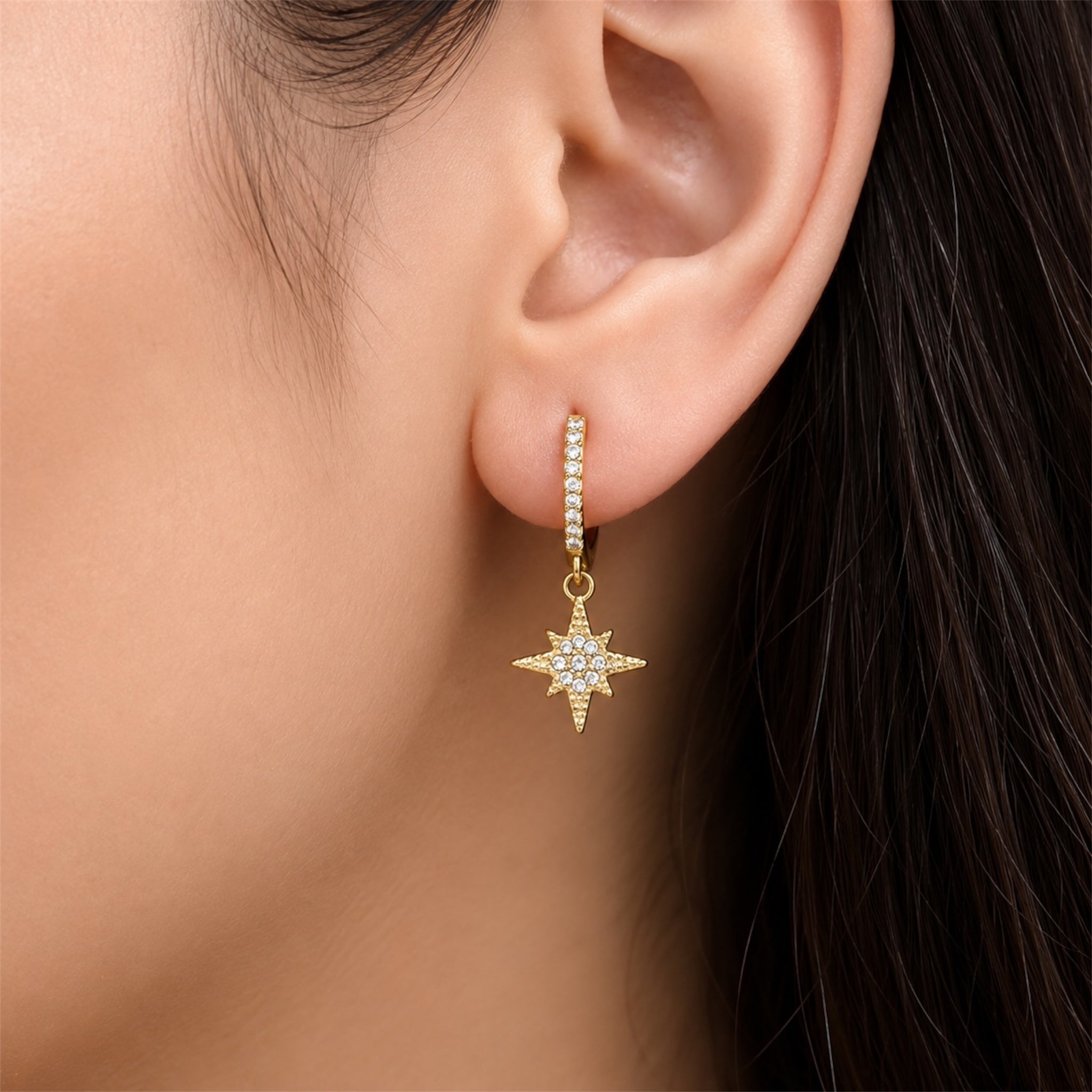 Celeste Glow 14K Vergoldet