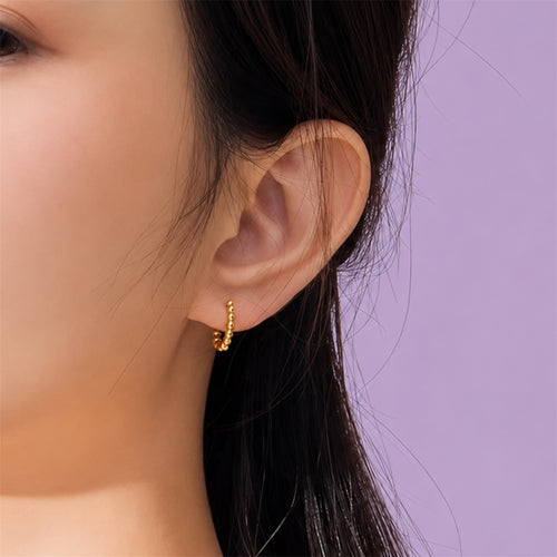 Aurora Hoops 14K Vergoldet