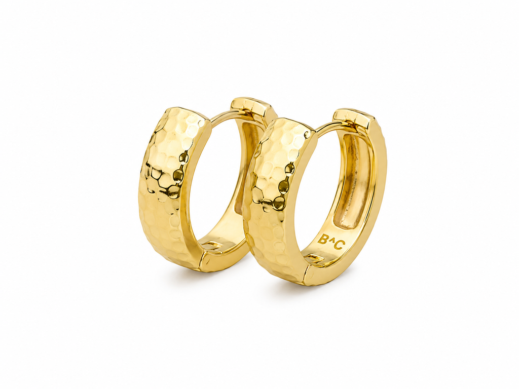 Luna Bold Ohrring 18K vergoldet