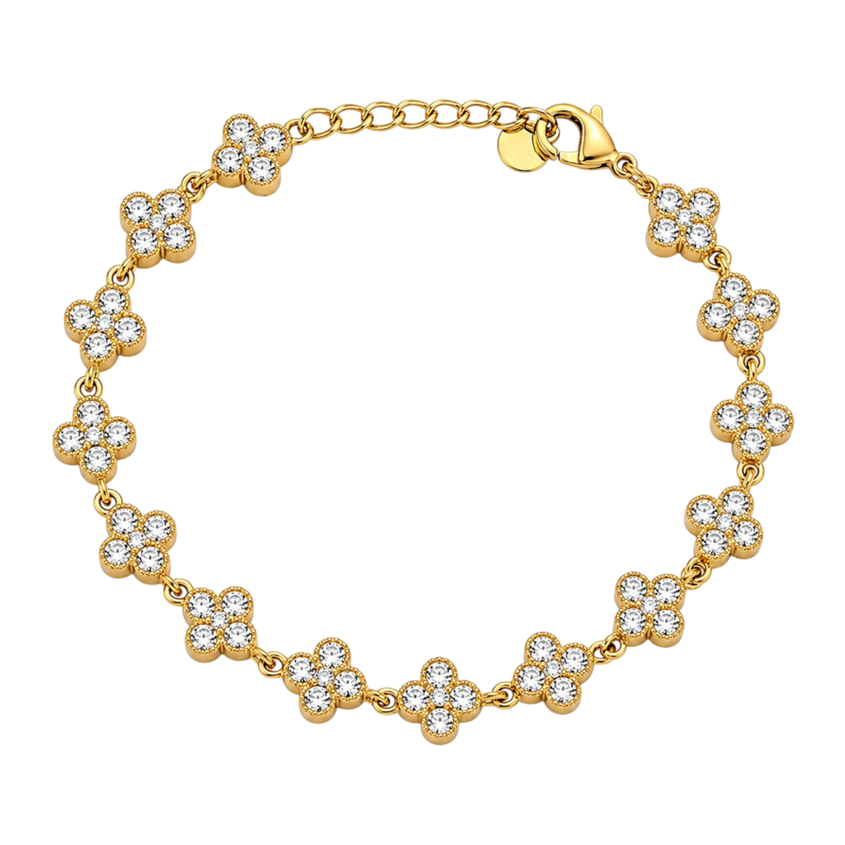 Luxe Edition Clover Armband – 14K vergoldet