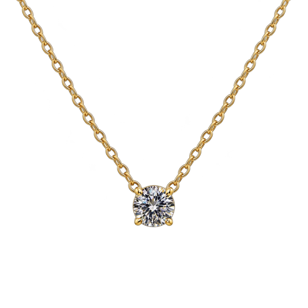 Luna Spark Kette - 14K vergoldet