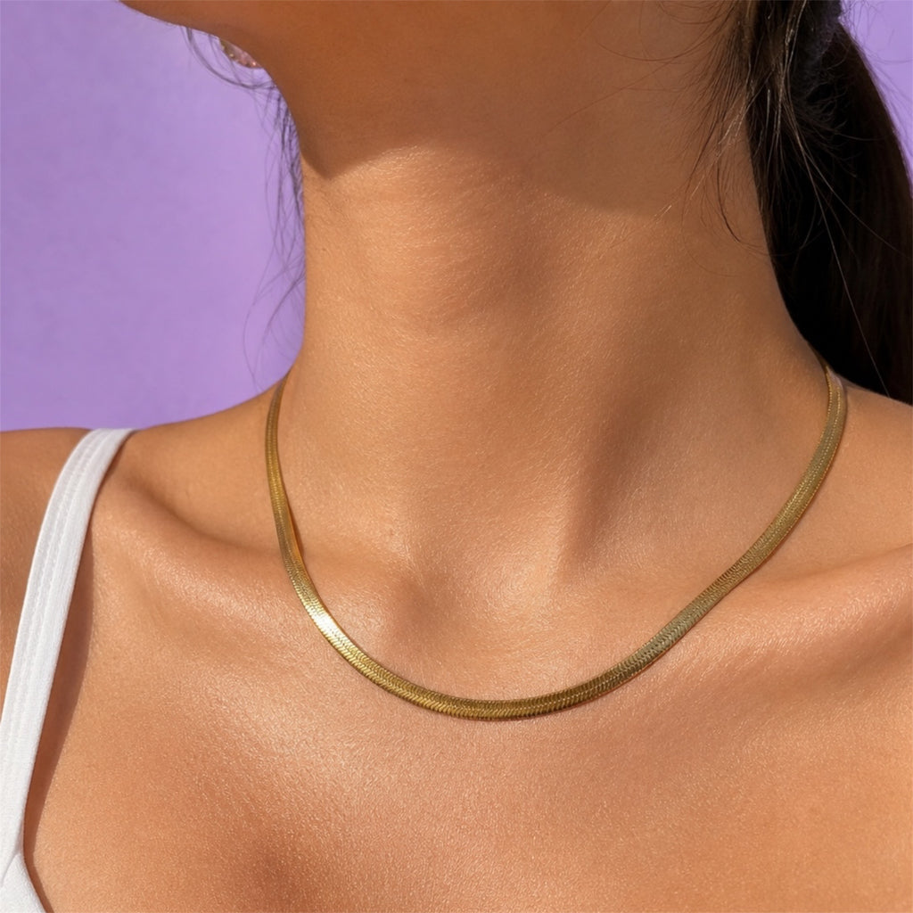 Velora Kette - 14K vergoldet