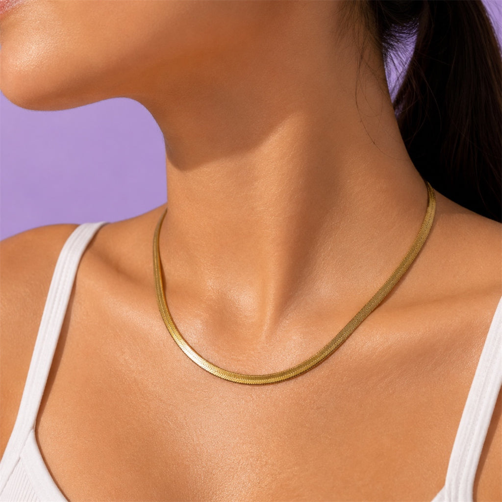 Velora Kette - 14K vergoldet