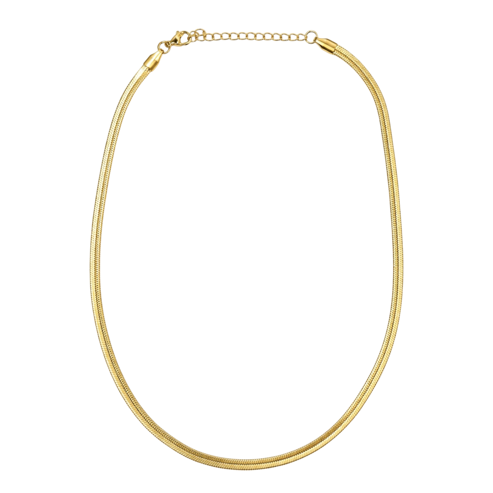 Luna Clover Necklace 14K Gold Plated