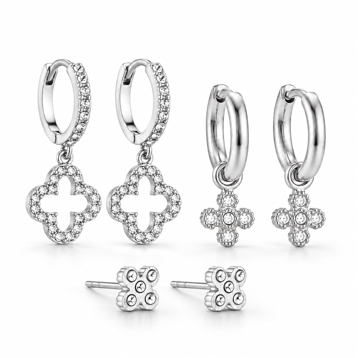Lucky Ohrringset - 14K Vergoldet