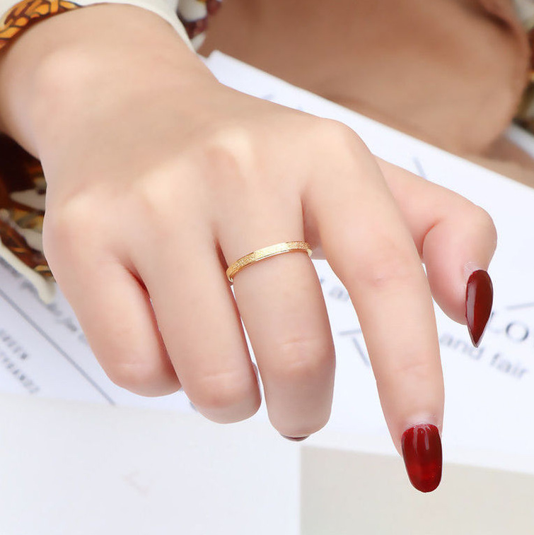 Solera Luxe Slim Ring - 18K Vergoldet
