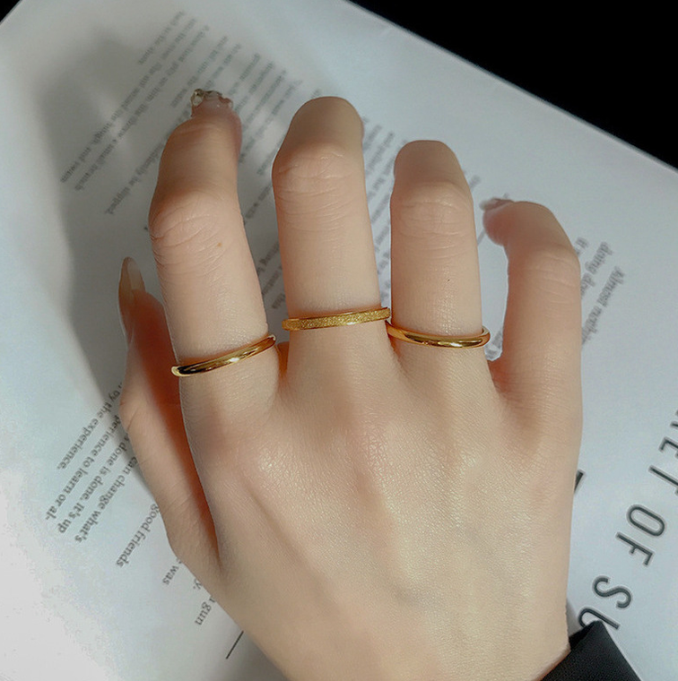 Solera Luxe Slim Ring - 18K Vergoldet