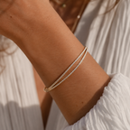Veloura Bracelet 14K vergoldet